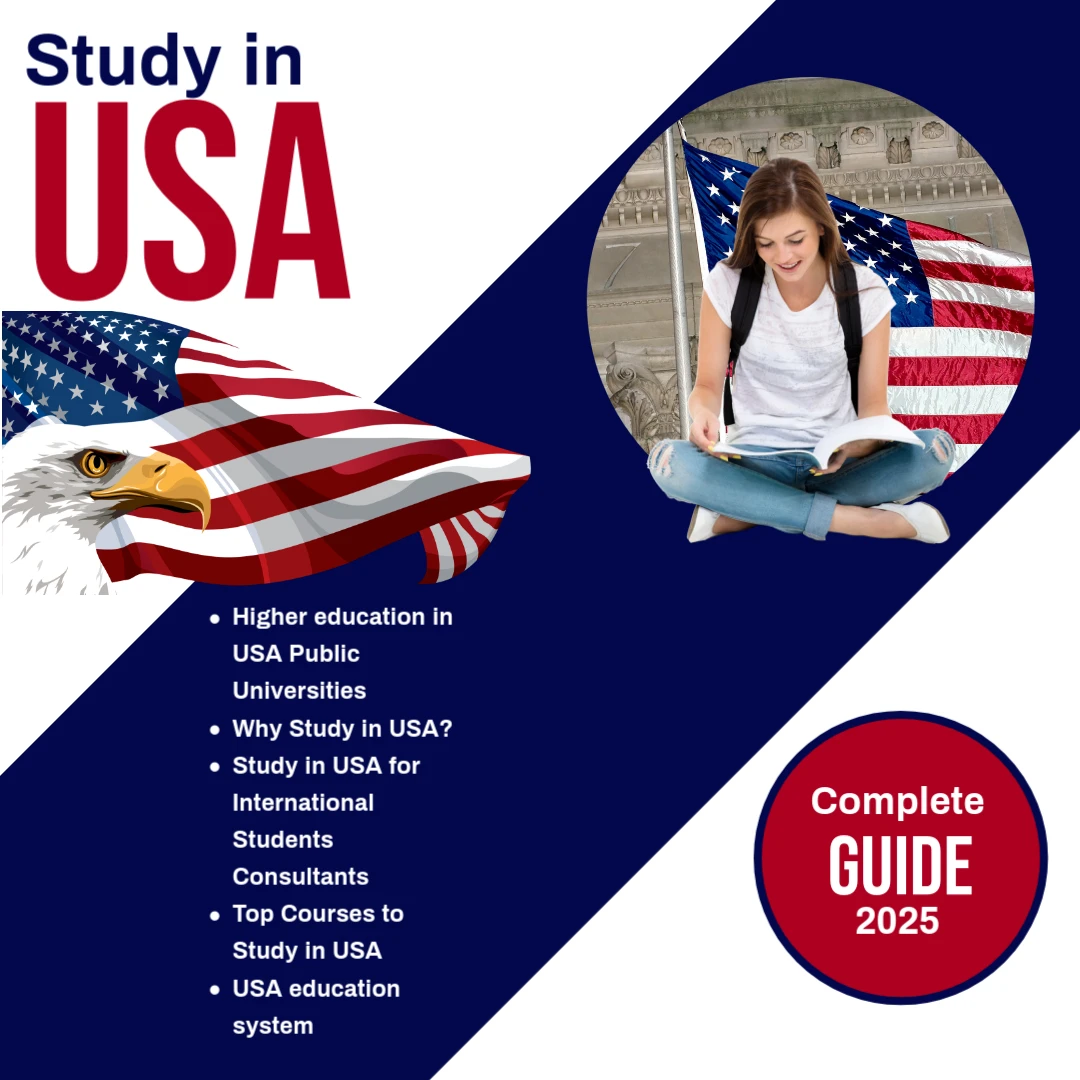 Study in USA: Complete Guide for International Students | Masters Degree & Study in America